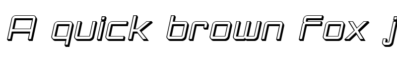 Preview of SF Chromium 24 Oblique font
