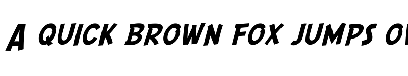 Preview of SF Comic Script Regular font