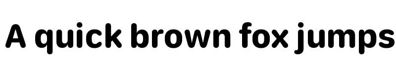 Preview of SF Compact Rounded Bold font