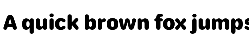 Preview of SF Compact Rounded Heavy font