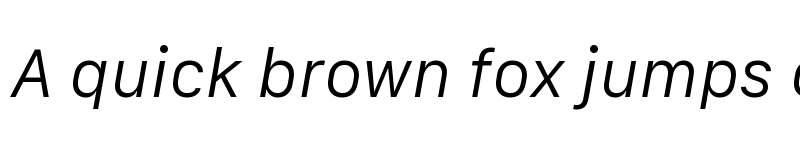 Preview of SF Compact Text Light Italic font