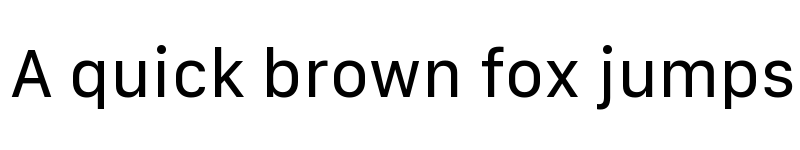 Preview of SF Compact Text Regular font