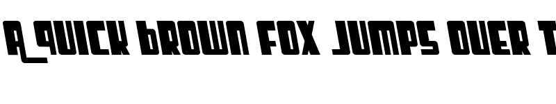 Preview of SF Cosmic Age Bold Oblique font