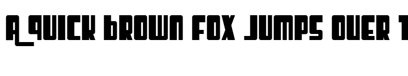 Preview of SF Cosmic Age Bold font