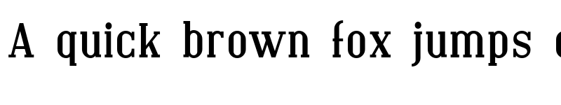 Preview of SF Covington Bold font