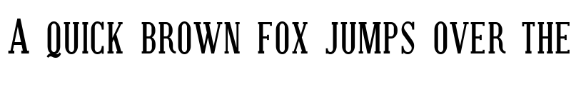 Preview of SF Covington SC Cond Bold font