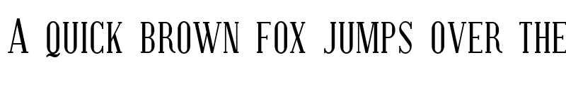 Preview of SF Covington SC Cond Regular font