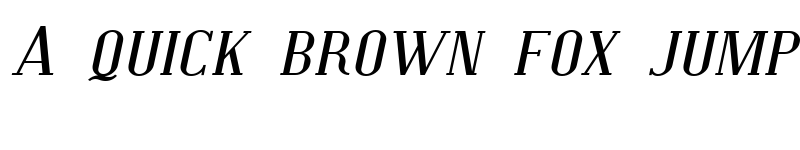 Preview of SF Covington SC Exp Italic font