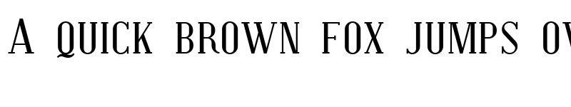 Preview of SF Covington SC Regular font