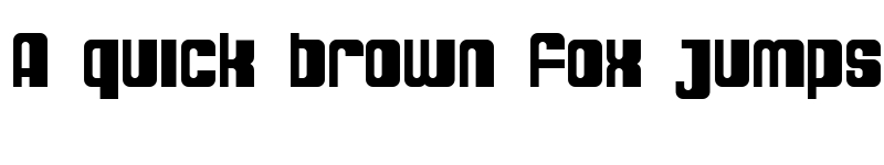 Preview of SF DecoTechno Bold font