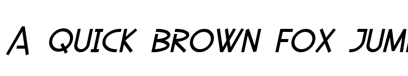 Preview of SF Diego Sans Oblique font