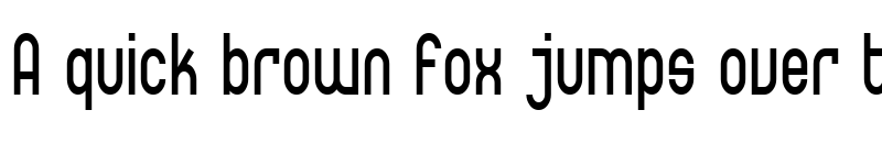 Preview of SF Eccentric Opus Condensed Regular font