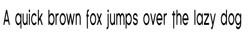 Preview of SF Florencesans Comp Regular font