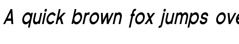 Preview of SF Florencesans Cond Bold Italic font