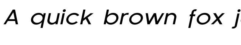 Preview of SF Florencesans Exp Italic font