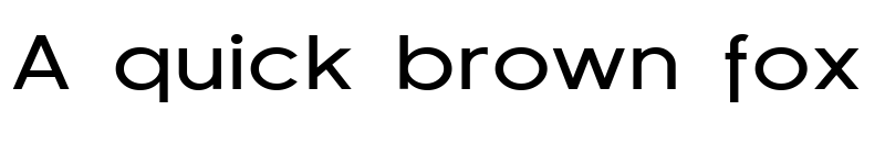 Preview of SF Florencesans Exp Regular font