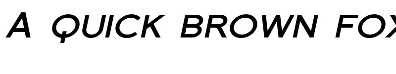 Preview of SF Florencesans SC Exp Bold Italic font