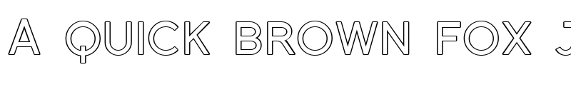 Preview of SF Florencesans SC Outline Regular font