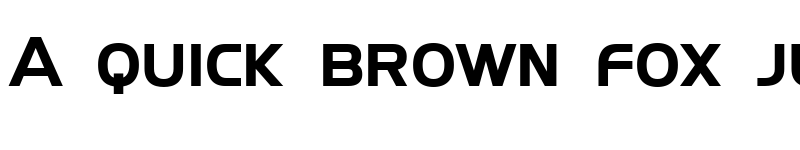 Preview of SF Fourche SC Regular font