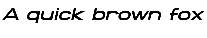 Preview of SF Grandezza Heavy Oblique font
