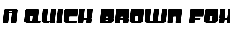 Preview of SF Groove Machine Extended Regular font