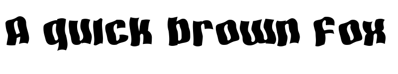 Preview of SF Hallucination Extreme Regular font