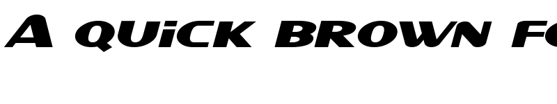 Preview of SF Intellivised Extended Italic font