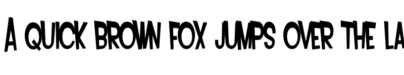 Preview of SF Intoxicated Blues Bold font