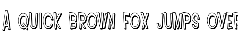 Preview of SF Intoxicated Blues Shaded Regular font