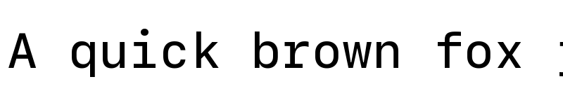 Preview of SF Mono Medium font