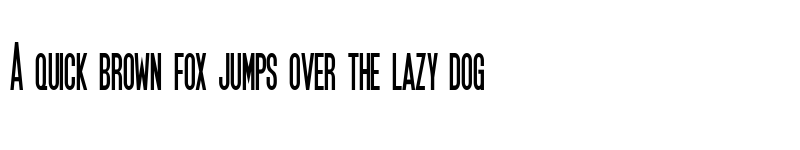 Preview of SF Movie Poster Condensed Bold font