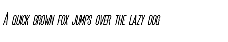 Preview of SF Movie Poster Oblique font