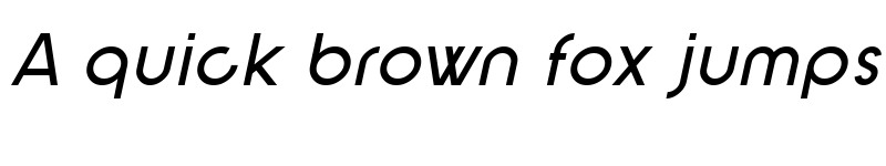 Preview of SF New Republic Italic font