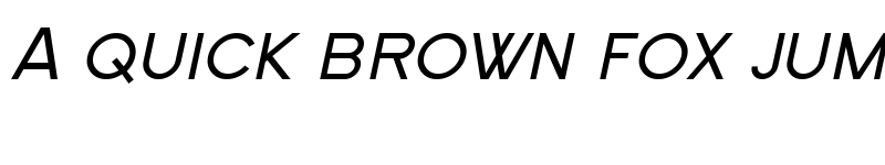 Preview of SF New Republic SC Italic font