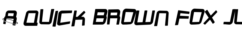 Preview of SF Outer Limits Distorted Regular font