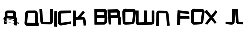 Preview of SF Outer Limits DistUpright Regular font