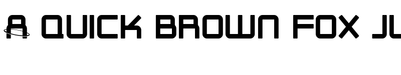 Preview of SF Outer Limits Upright Regular font