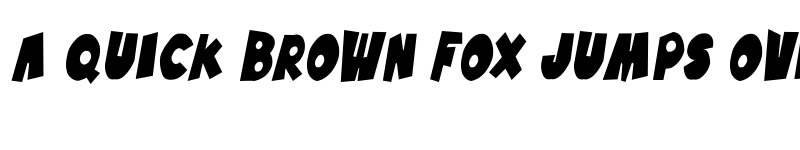 Preview of SF Pale Bottom Condensed Oblique font
