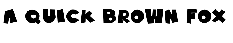 Preview of SF Pale Bottom Extended Regular font
