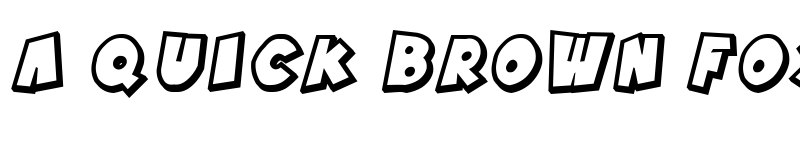 Preview of SF Pale Bottom Shaded Oblique font