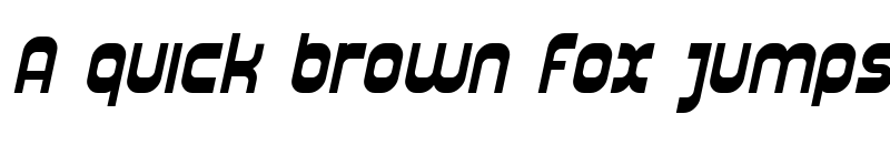 Preview of SF Plasmatica Bold Italic font