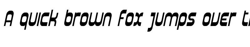 Preview of SF Plasmatica Cond Italic font