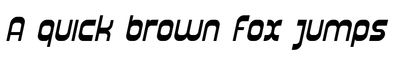 Preview of SF Plasmatica Italic font