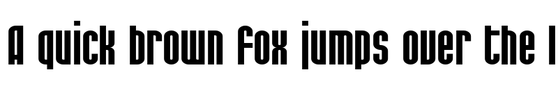 Preview of SF Port McKenzie Extended Regular font