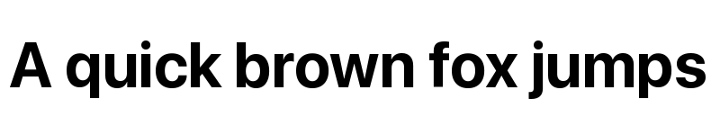 Preview of SF Pro Display Bold font