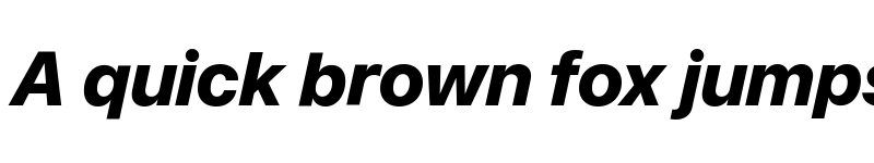 Preview of SF Pro Display Heavy Italic font