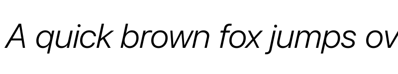 Preview of SF Pro Display Light Italic font