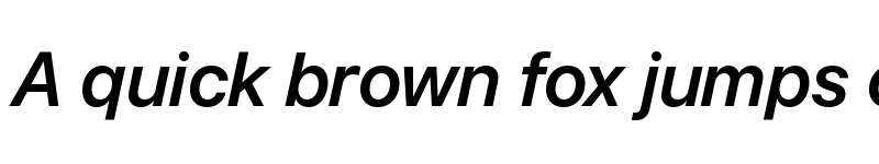 Preview of SF Pro Display Semibold Italic font