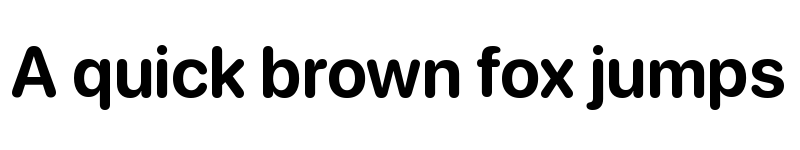 Preview of SF Pro Rounded Bold font