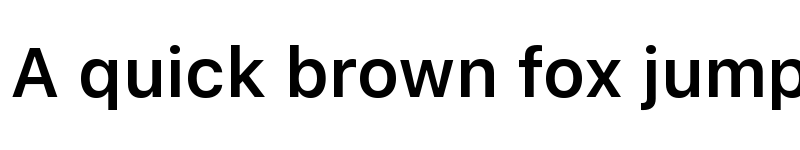 Preview of SF Pro Text Semibold font